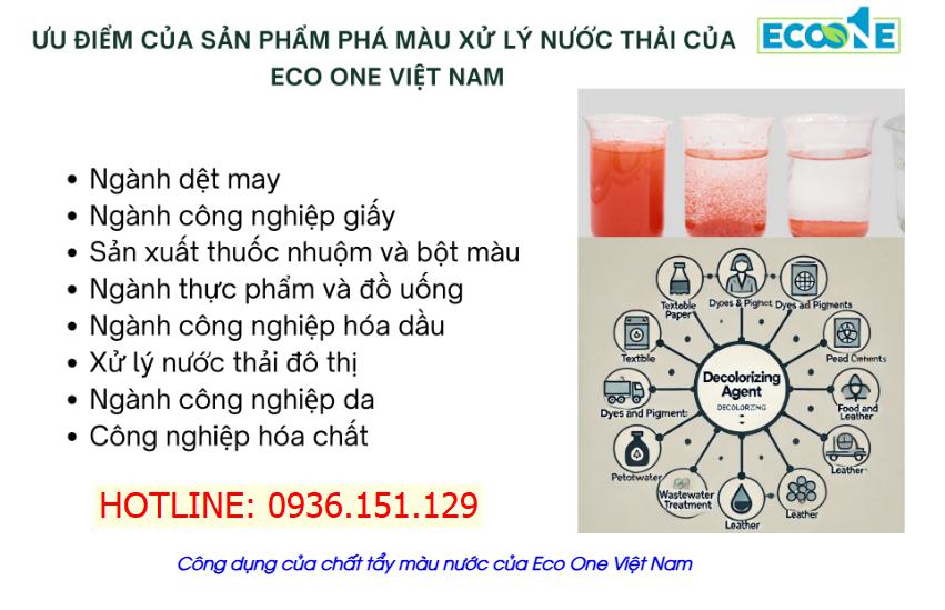 công dụng của chất tẩy màu nước